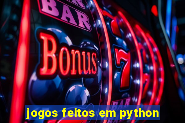 jogos feitos em python