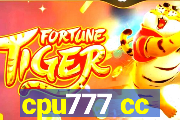 cpu777 cc