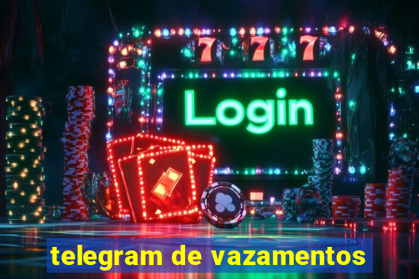 telegram de vazamentos