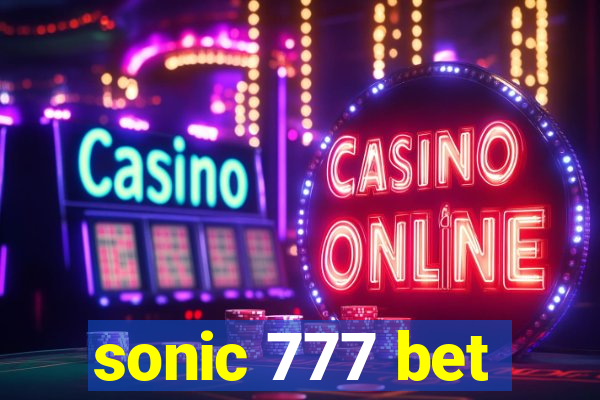 sonic 777 bet