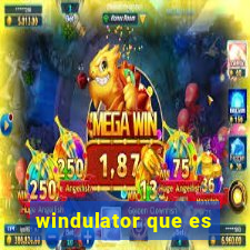 windulator que es