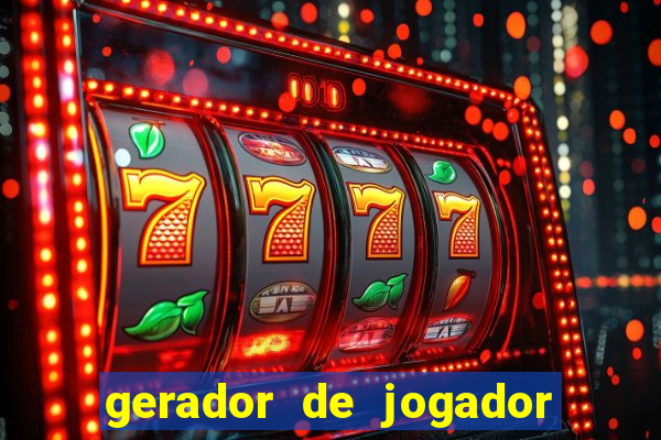 gerador de jogador de futebol