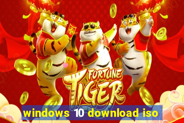 windows 10 download iso