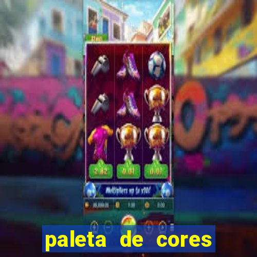 paleta de cores para sorveteria