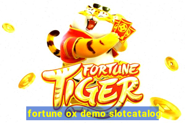 fortune ox demo slotcatalog