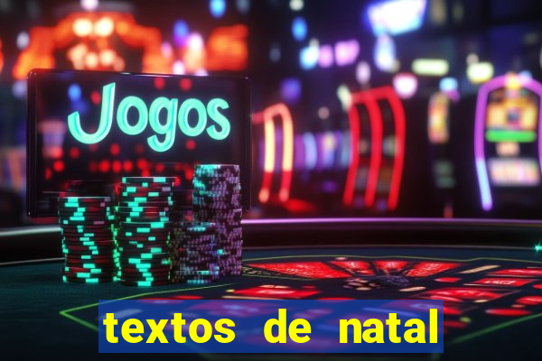 textos de natal para leitura